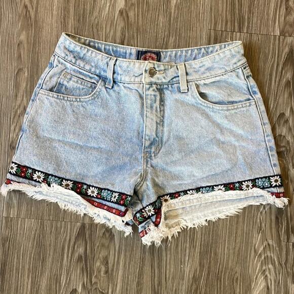 1980 Originals Paris Blues Denim Shorts - Picture 1 of 8